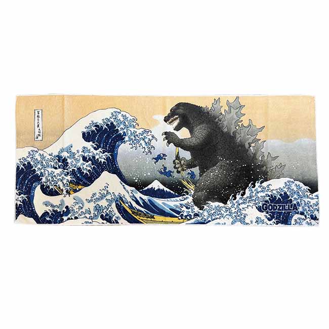 Face Towel Mt.Fuji Godzilla CP Godot-001