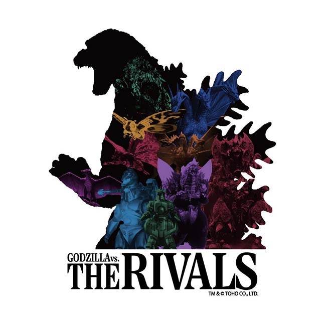 T-Shirt Godzilla vs. RIVALS(1989-1995)WH Godt-012