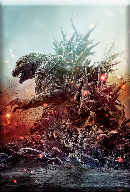 Godzilla Magnet 01 Godmg-004