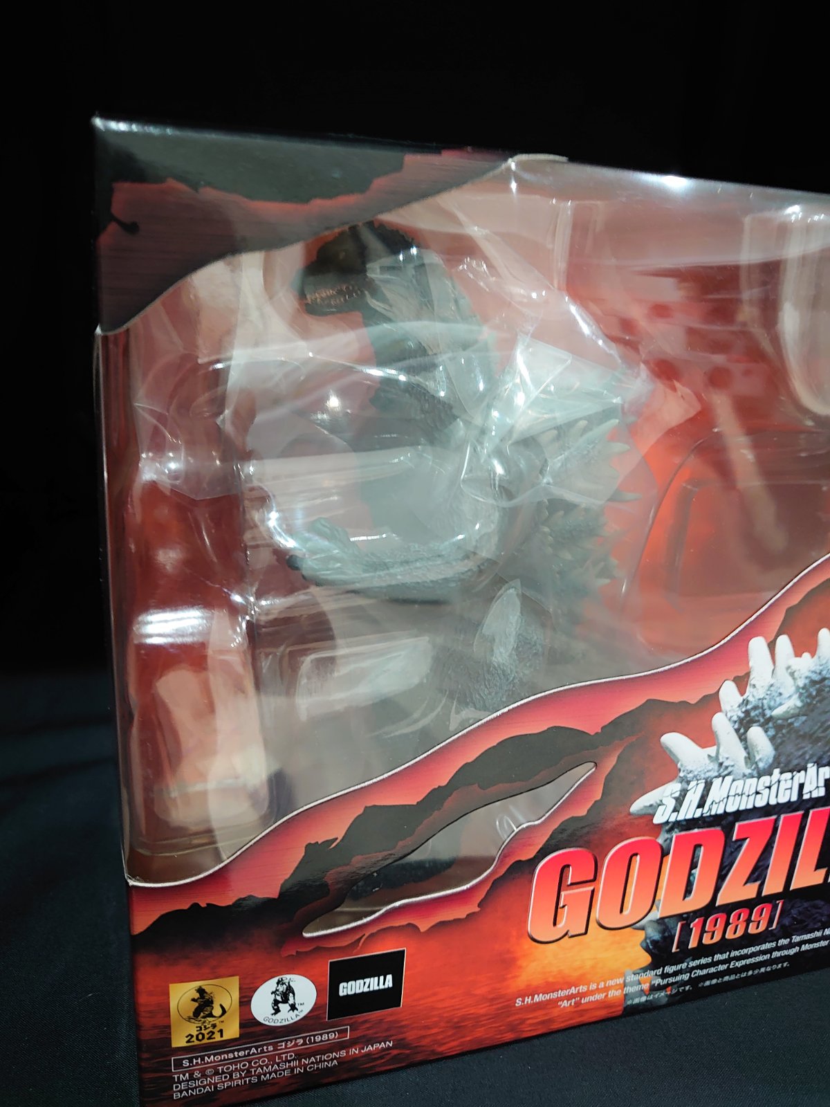 S.H.Monsterarts Godzilla (1989) Action Figure w.Box.Unopened!Brand New. God-066