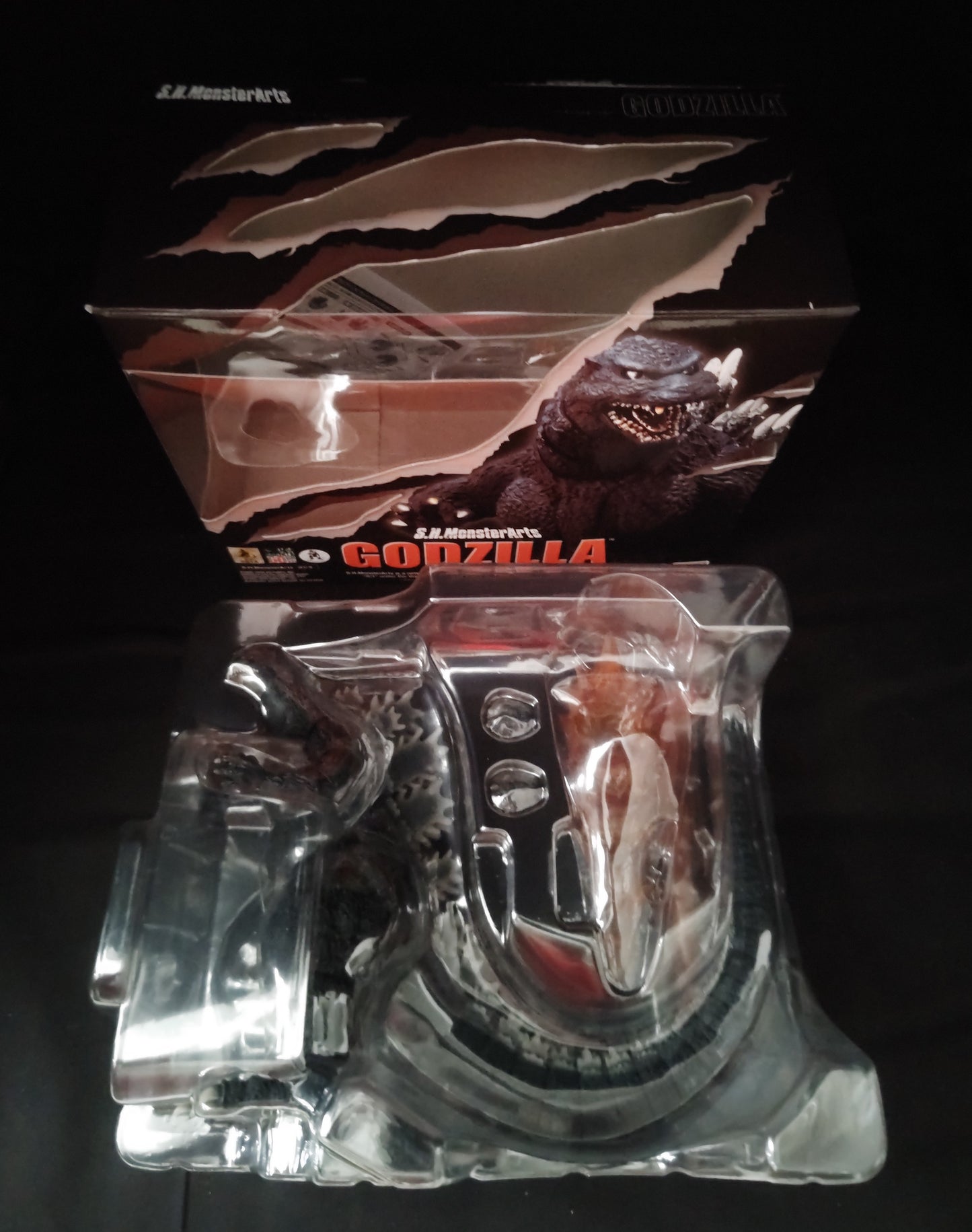 S.H.Monsterarts Godzilla vs Destoroyah (1995) Godzilla Birth Version Action Figure God-058