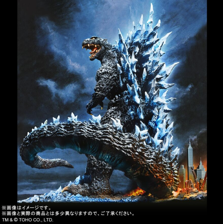 X-plus Real Master Collection (RMC) Yuji Sakai Best Works Selection GODZILLA (2004) Poster Version Farewell (EX) by Shonen Ric / Ric-Toy.Limited Light Ver. God-069