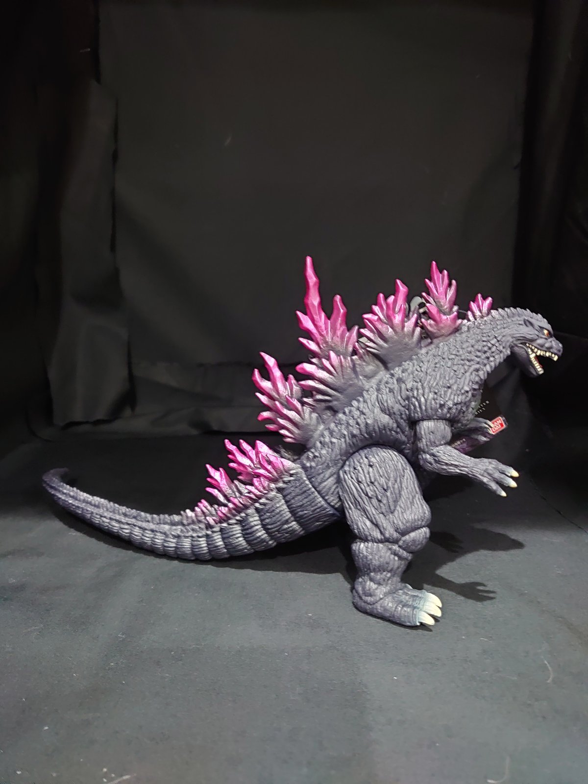 Bandai Kaiju Monster Toho 1999 Millennium Godzilla Figure Purple Fin God-057