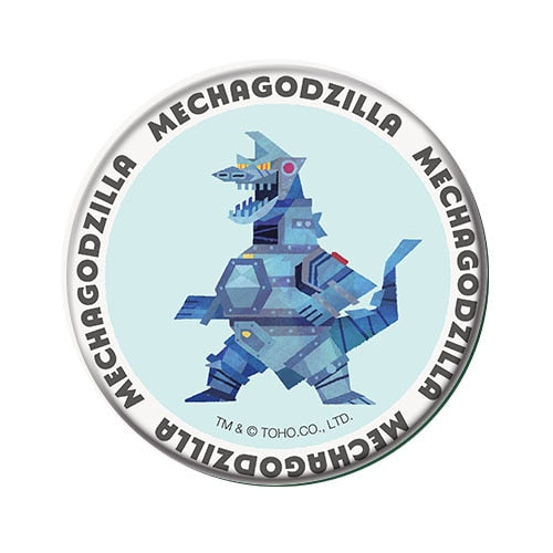 GODZILLA COLLECTION 2021 Button　MECHAGODZILLA Godbu-002