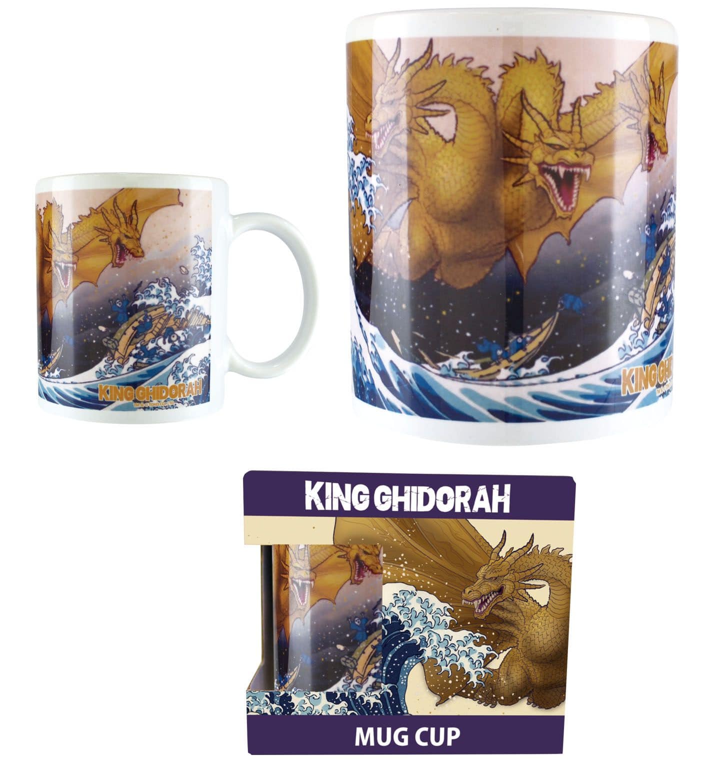 Mug Cup Mt.Fuji King Ghidorah Godtb-014