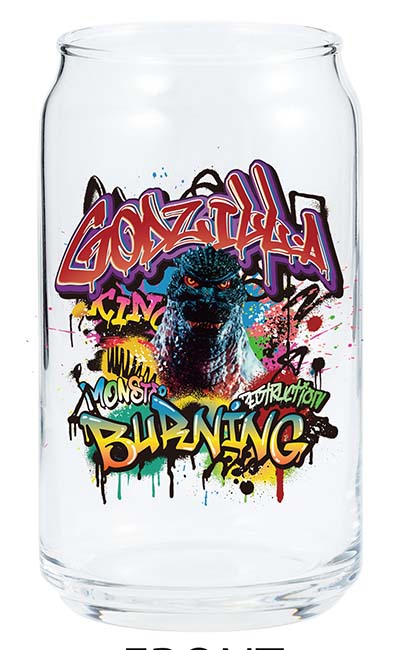 Godzilla (1995) can type glass PA Godtb-001