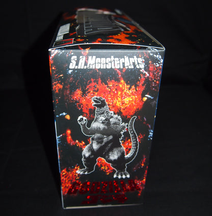 S.H. Monsterarts Godzilla 1995 Burning Godzilla VS Destroyer with Box.Opened.God-068